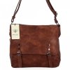 Torebka Listonoszka Vintage firmy Bee Bag 1502L36BB Ciemny Braz